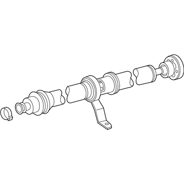 Audi Driveshaft - 8W0-521-101-H