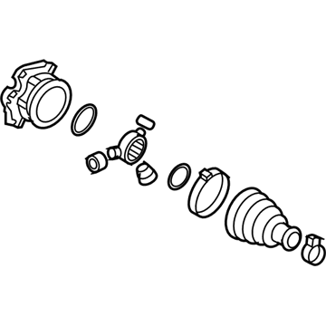 Audi CV Joint - 4F0-498-103-X