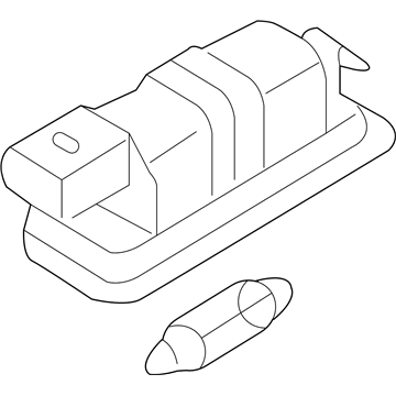 Audi License Plate Lights - 6Q0-943-021-B