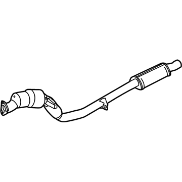 Audi A6 Catalytic Converter - 4F0-254-554-HX