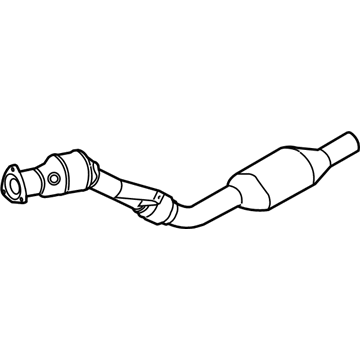 Audi RS4 Catalytic Converter - 8E0-254-556-X