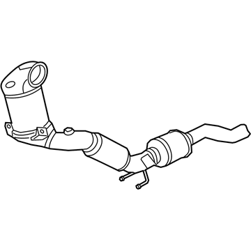 Audi Catalytic Converter - 5QN-254-500-R