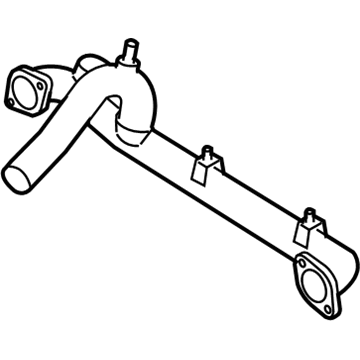 Audi R8 Coolant Pipe - 079-121-071-AT