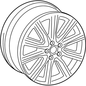 2018 Audi A6 Alloy Wheels - 4G0-601-025-BD