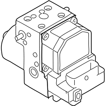 Audi A8 Quattro ABS Control Module - 8E0-614-111-AT