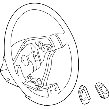 Audi Allroad Quattro Steering Wheel - 8Z0-419-091-D-1UN