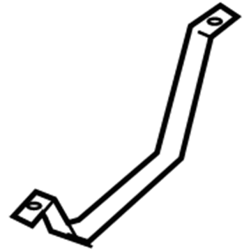 Audi Fuel Tank Strap - 8E0-201-653-AF