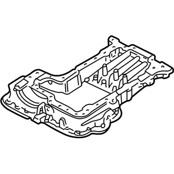 Audi 077-103-603-P Oil Pan