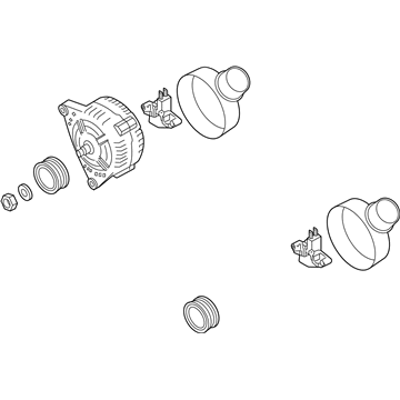 Audi A8 Quattro Alternator - 079-903-015-EX