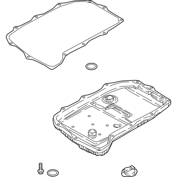 Audi Oil Pan - 0D5-398-009-B