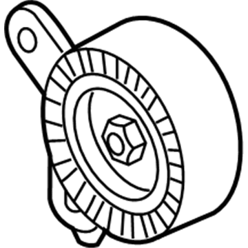 Audi TT Quattro Idler Pulley - 07K-145-172-B