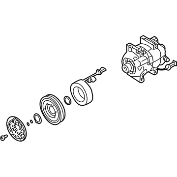 Audi A/C Compressor - 8D0-260-805-E