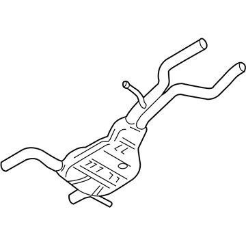 Audi Q7 Muffler - 7L8-253-209-AM