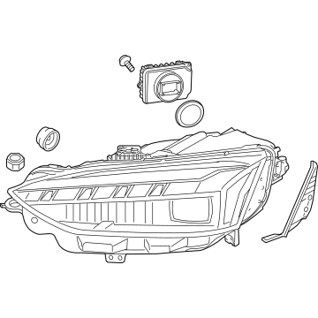 Audi RS5 Headlight - 8W6-941-085-F