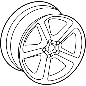 Audi Q5 Alloy Wheels - 8R0-601-025-BE