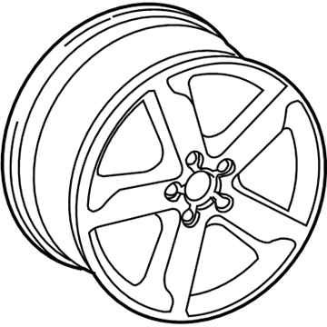 Audi Q5 Alloy Wheels - 8R0-601-025-BA