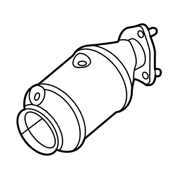 Audi A5 Quattro Catalytic Converter - 8W0-254-254-X