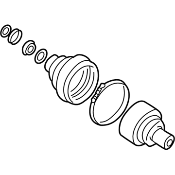 Audi A4 Quattro CV Joint - 3B0-498-099-DX