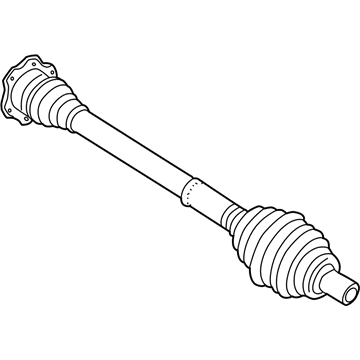 Audi RS6 Axle Shaft - 4B0-407-452-GX