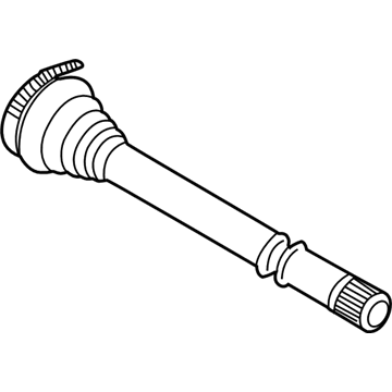 Audi RS6 Axle Shaft - 4B0-407-418-B