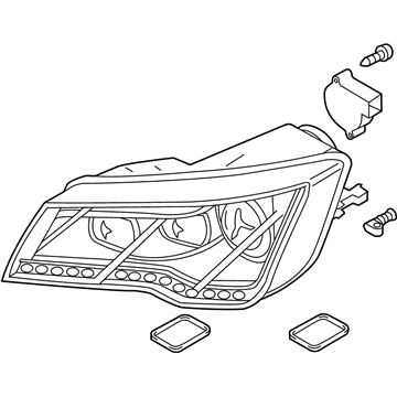 Audi S7 Headlight - 4G8-941-773-B