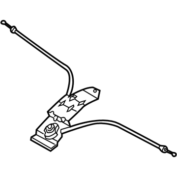 Audi S6 Hood Release Cable - 4K0-823-529-E