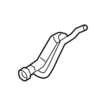 Audi RS5 Coolant Pipe - 8W0-122-055-BJ