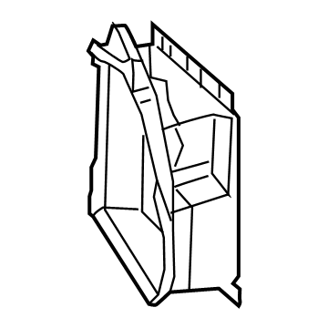 Audi 4M0-145-334-R Duct