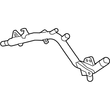 2017 Audi Q5 Coolant Pipe - 06E-121-045-BB