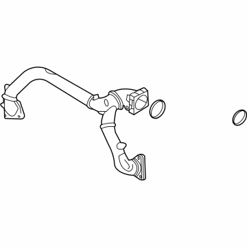 Audi Intercooler Hose - 06M-145-674-DG