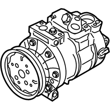 Audi TTS Quattro A/C Compressor - 1K0-820-859-T