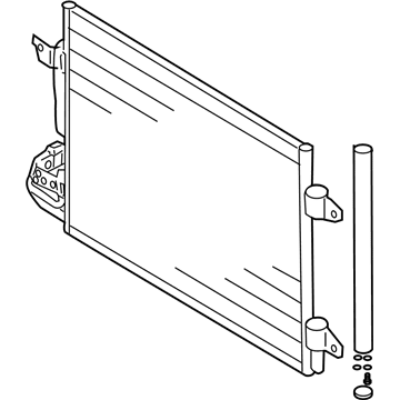 Audi A/C Condenser - 1K0-820-411-AK