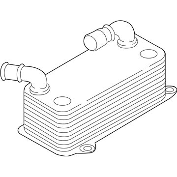 Audi Automatic Transmission Oil Cooler - 0BH-317-019-F