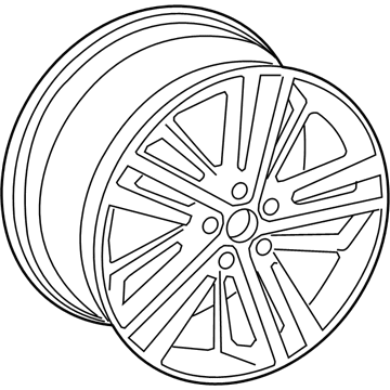 Audi SQ5 Alloy Wheels - 80A-601-025-AE