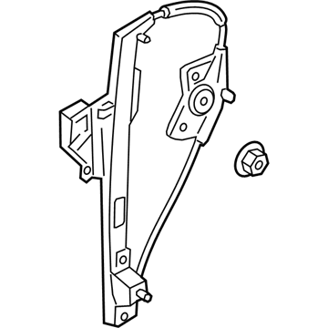 Audi Window Regulator - 8U0-839-461