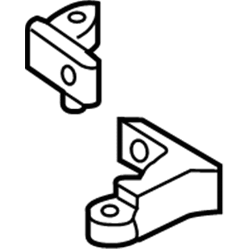 Audi Door Hinge - 8X0-831-404-E