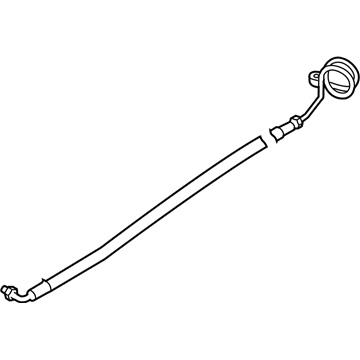 Audi S8 Power Steering Hose - 4E1-422-893-AM