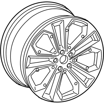 Audi Q3 Alloy Wheels - 83A-601-025-E