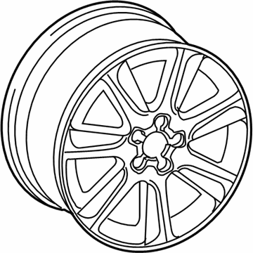 Audi A4 Alloy Wheels - 8K0-601-025-CR