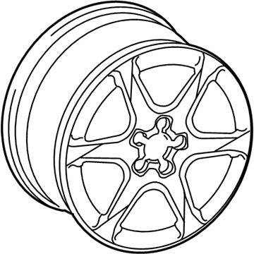 Audi A4 Alloy Wheels - 8K0-601-025-K