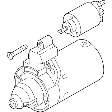 Audi A6 Starter - 06H-911-024-B