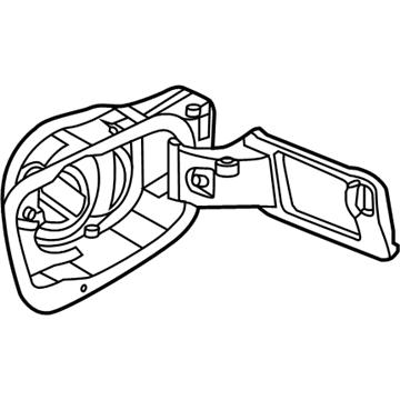 Audi Fuel Filler Housing - 8V7-809-906-B