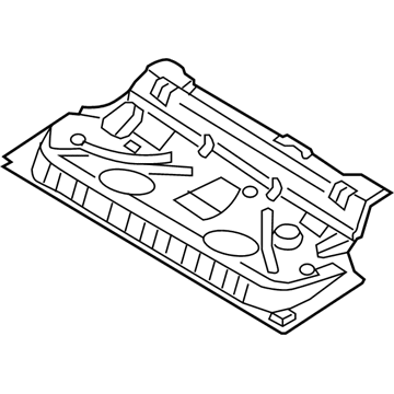 Audi TT Quattro Floor Pan - 8N7-813-111-A