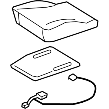 Audi Occupant Detection Sensor - 8T0-898-522-M