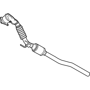 Audi Catalytic Converter - 1K0-254-512-NX