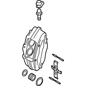 Audi R8 Brake Caliper - 420-615-408-G