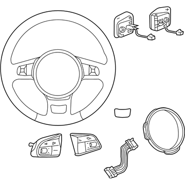 Audi RS7 Steering Wheel - 4G8-419-091-T-IWJ