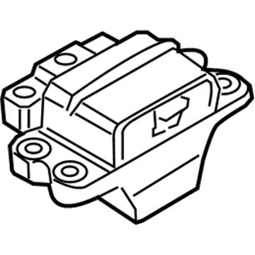 Audi TT Engine Mount - 1K0-199-555-AB