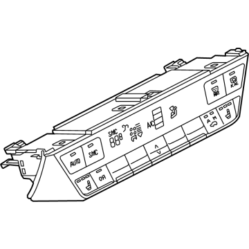 Audi A/C Switch - 89A-820-043-D