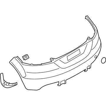 Audi TT RS Quattro Bumper - 8J0-807-303-F-GRU